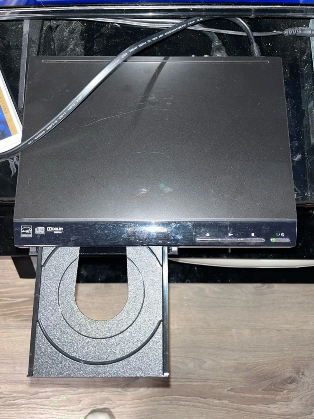 Sony DVP-SR510H CD DVD Player HD Dolby w/ Remote Tested Working No HDMI